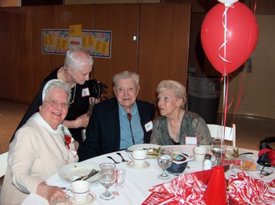 Sister Damascene, Evelyn Kwiatkowska (46). Adam Ponte (39), Rosalie Preston.jpg